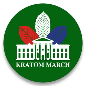 Participants with signs advocating for kratom during the Kratom March in Washington DC on September 13th, 2016, expressing opposition to proposed government bans on the herbal supplement.