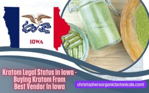Discovering kratom's legal status in Iowa and identifying the state's top vendors.