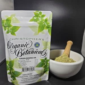 Green Maeng Da 151420 is a classic green vein kratom powder from mature leaves grown in Southeast Asia. Known for its balanced alkaloid profile, this batch is lab-tested, pure, and uncut — exactly what long-time kratom tea drinkers expect.