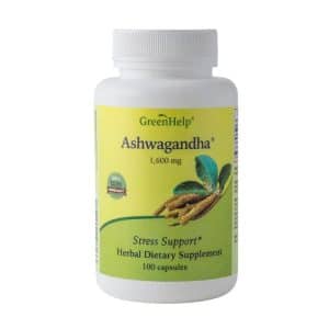 Ashwagandha capsules offered by Christopher’s Organic Botanicals.